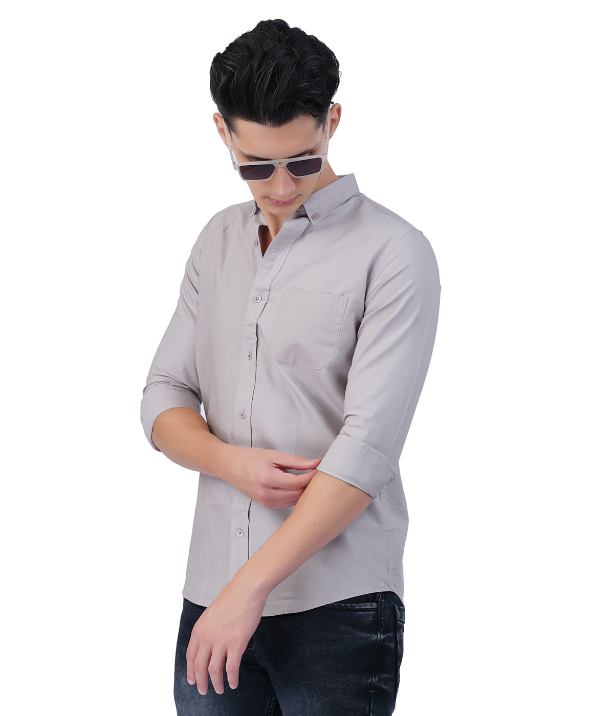 Men's Lightest Grey Shirt