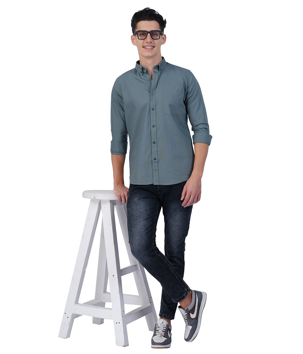 Men's Slate Blue Shirt