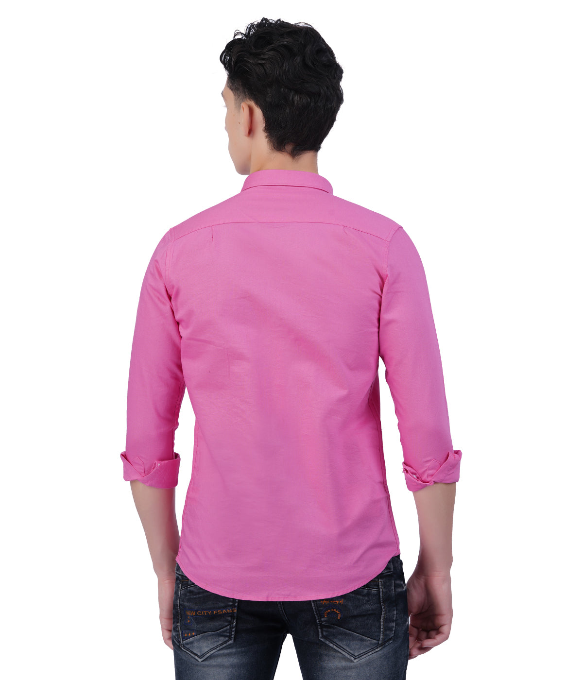 Men's Magenta Shirt Full Sleeve