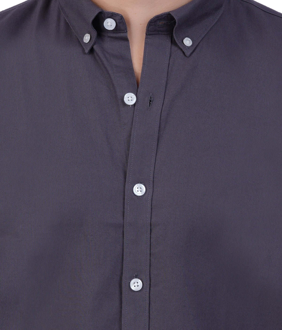 Men's Charcoal Greyish Shirt Full Sleeve