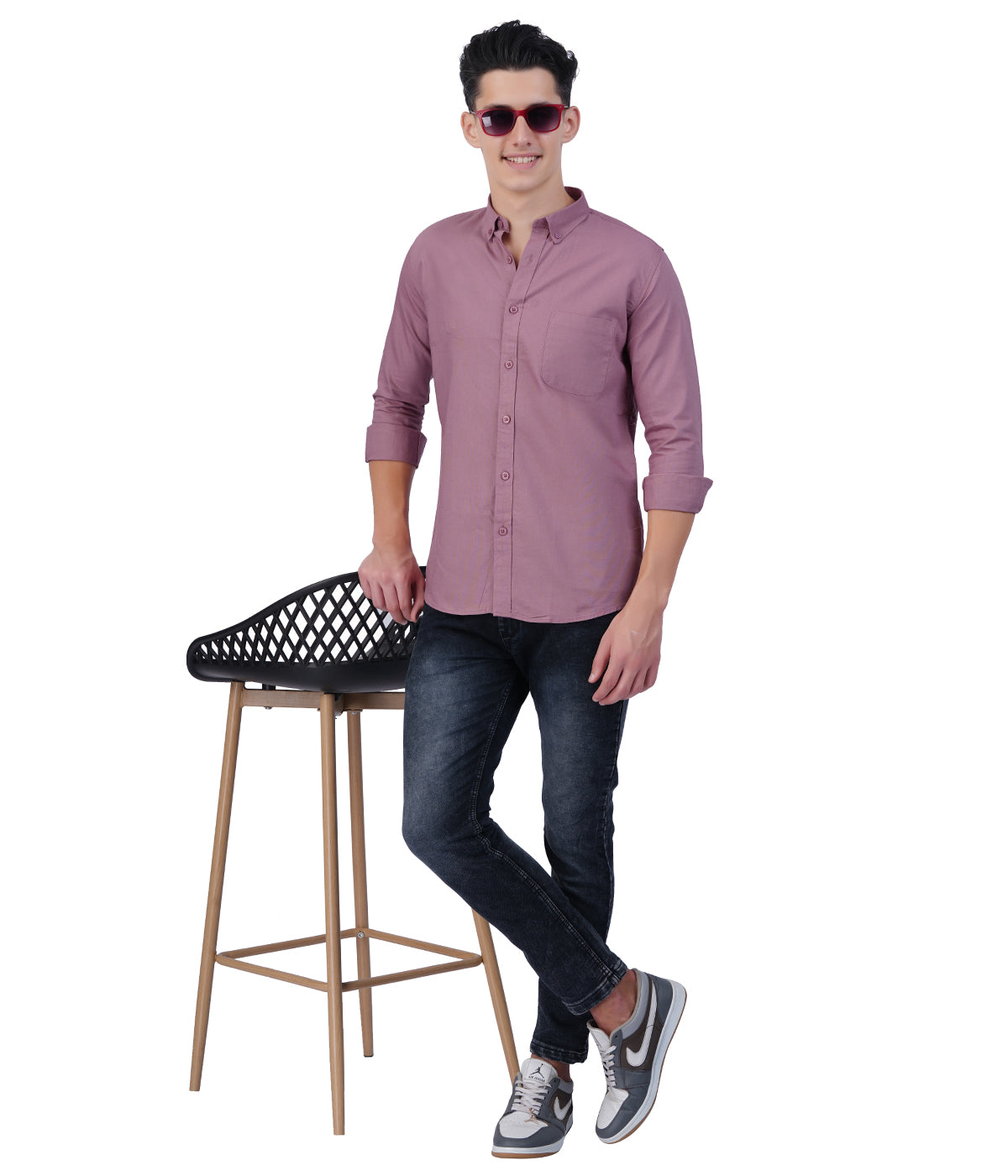 Men's Dusty Mauve Shirt