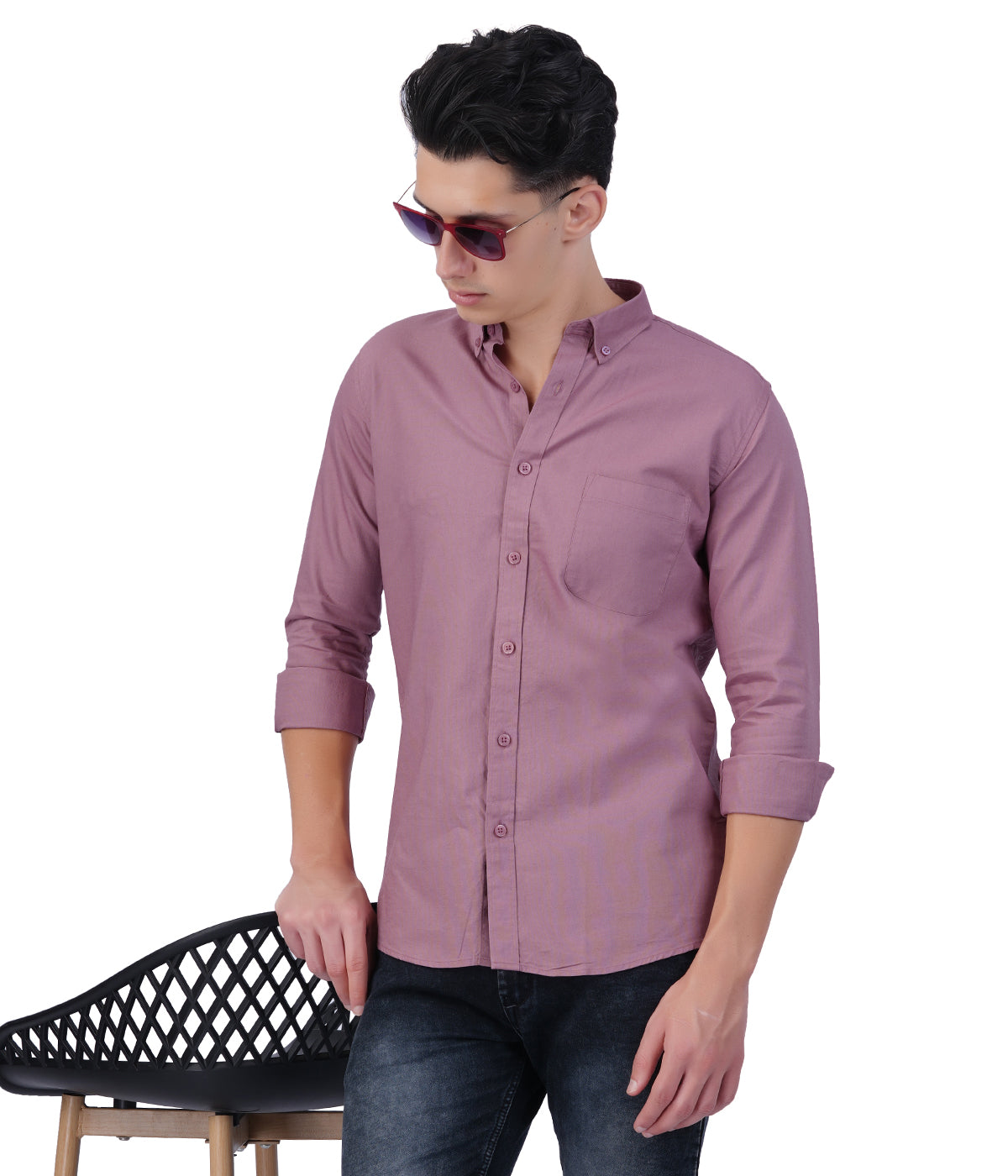 Men's Dusty Mauve Shirt