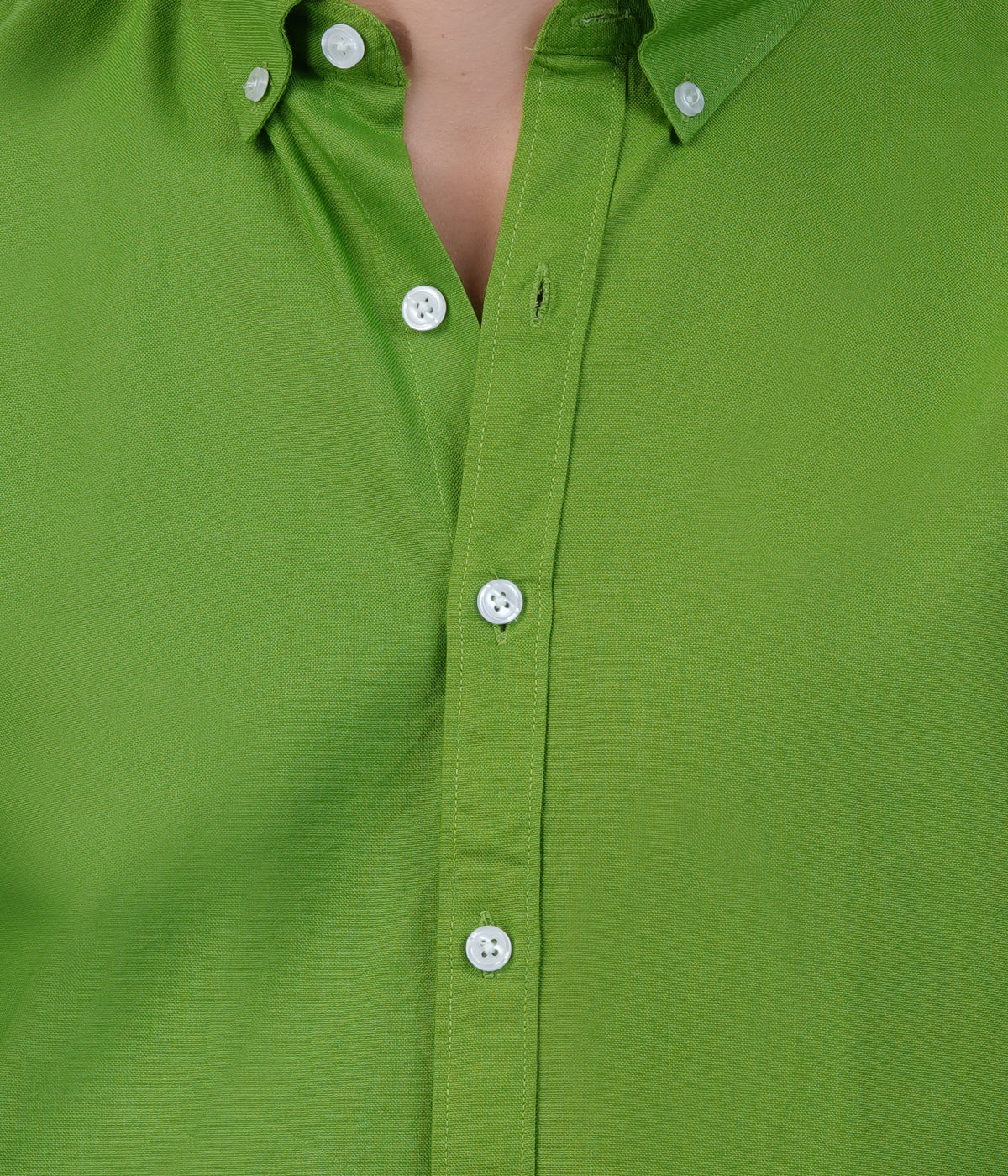 Men's Green Shirt Full Sleeve