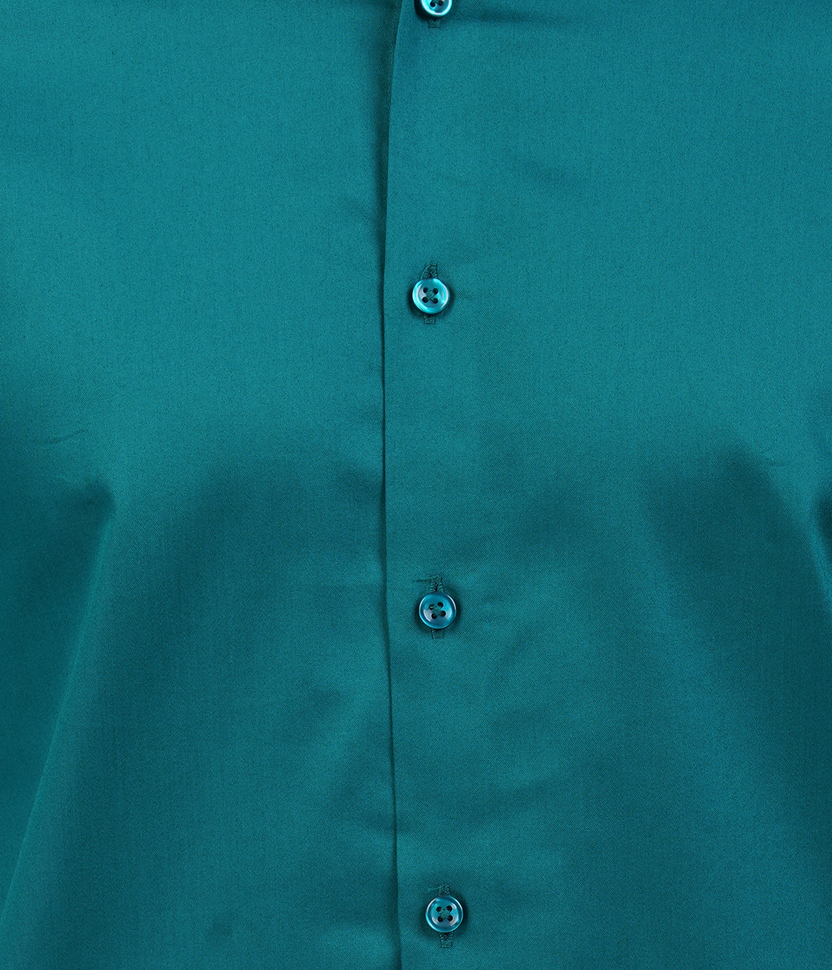 Men's Teal Shirt with Full Sleeves