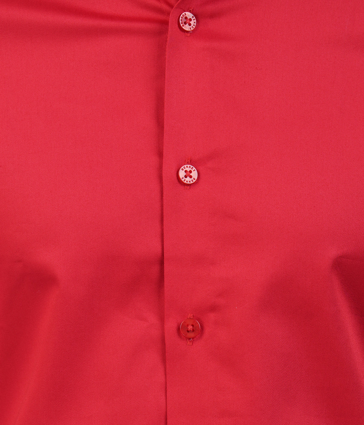 Men's Red Shirt with Full Sleeves