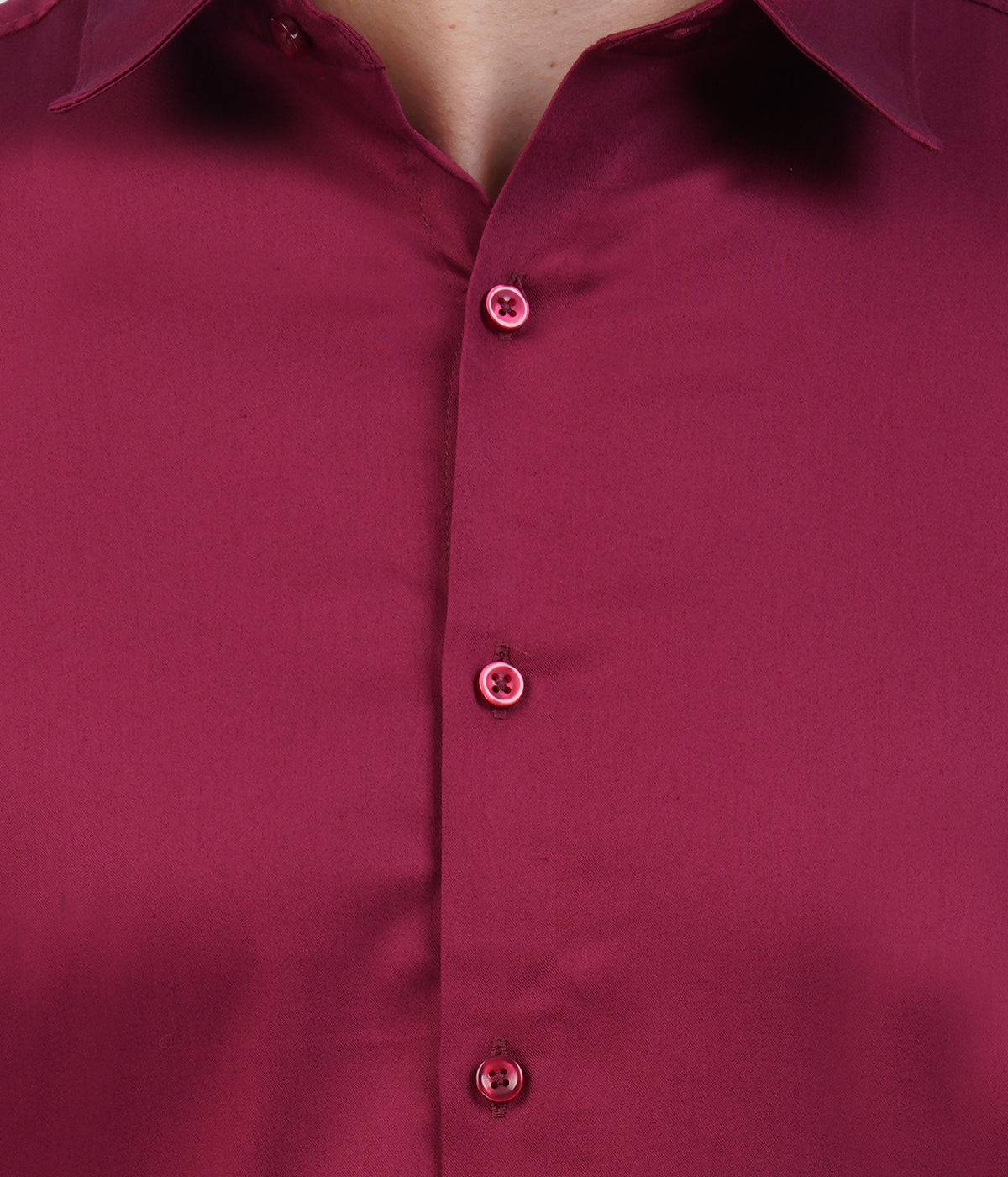 Men's Wine Shirt with Full Sleeves