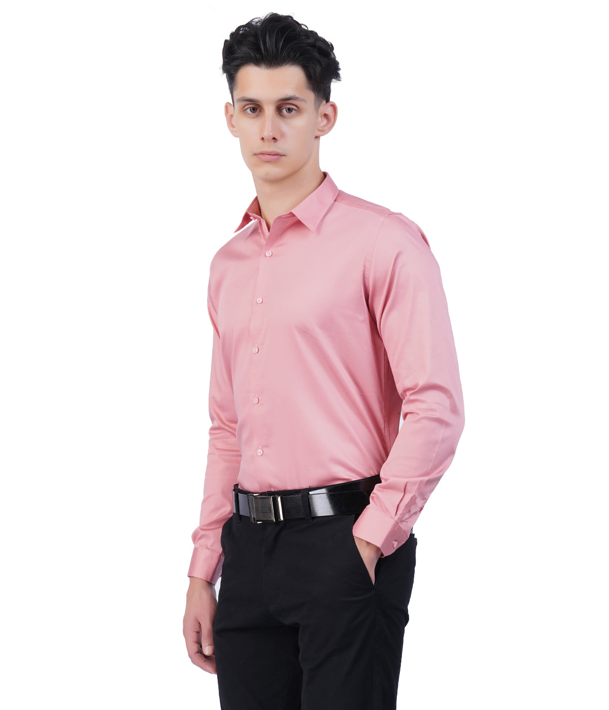 Men's Pink Formal Shirt
