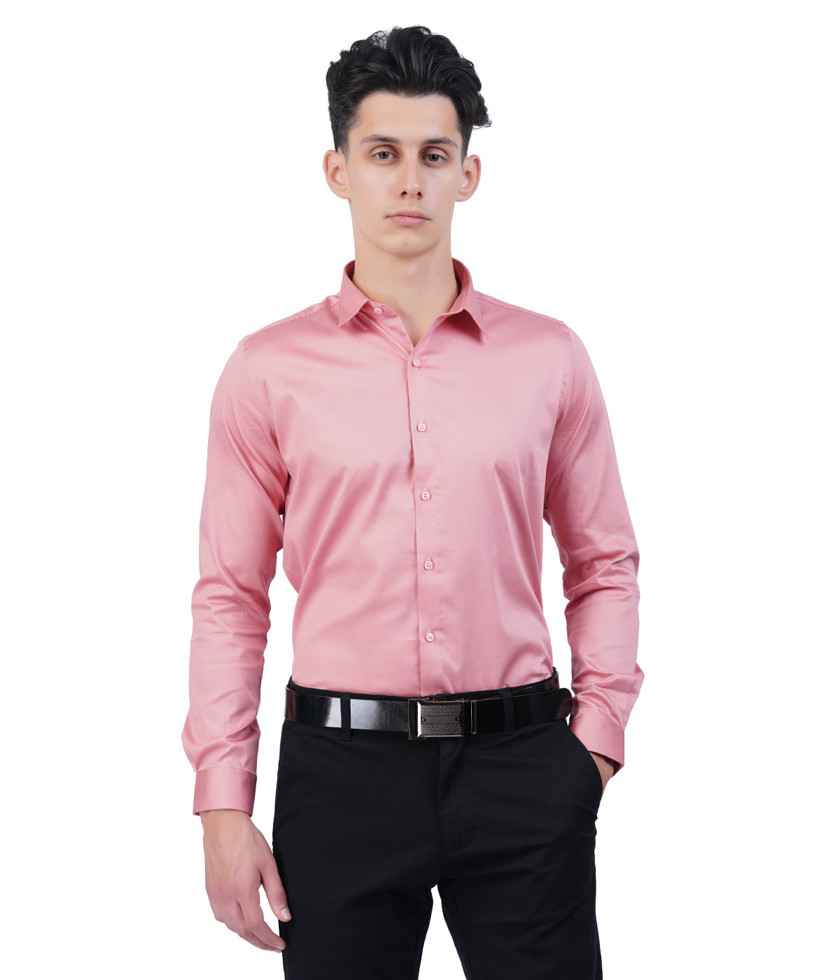 Men's Pink Formal Shirt