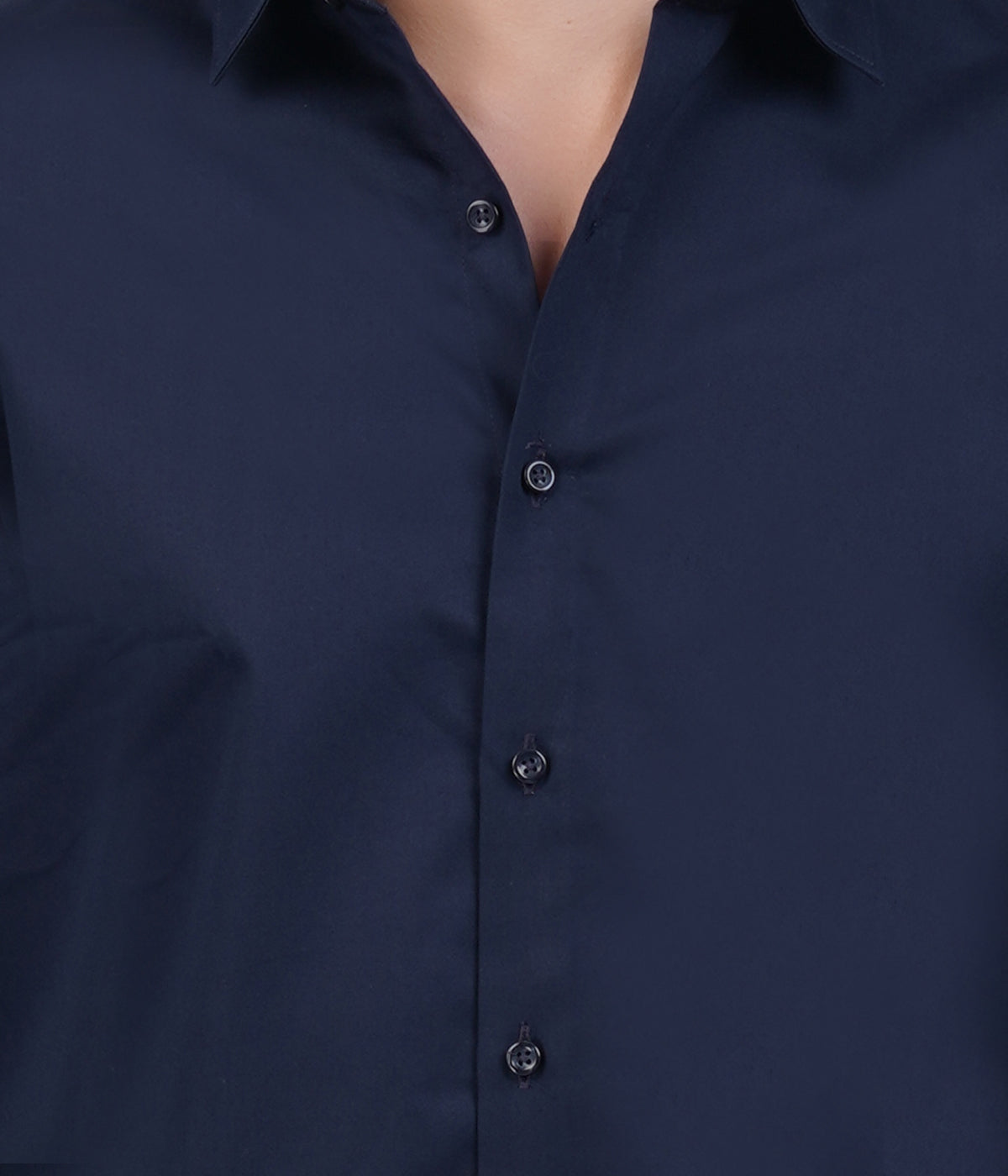 Men's Navy Blue Shirt – Full Sleeve Casual Shirt