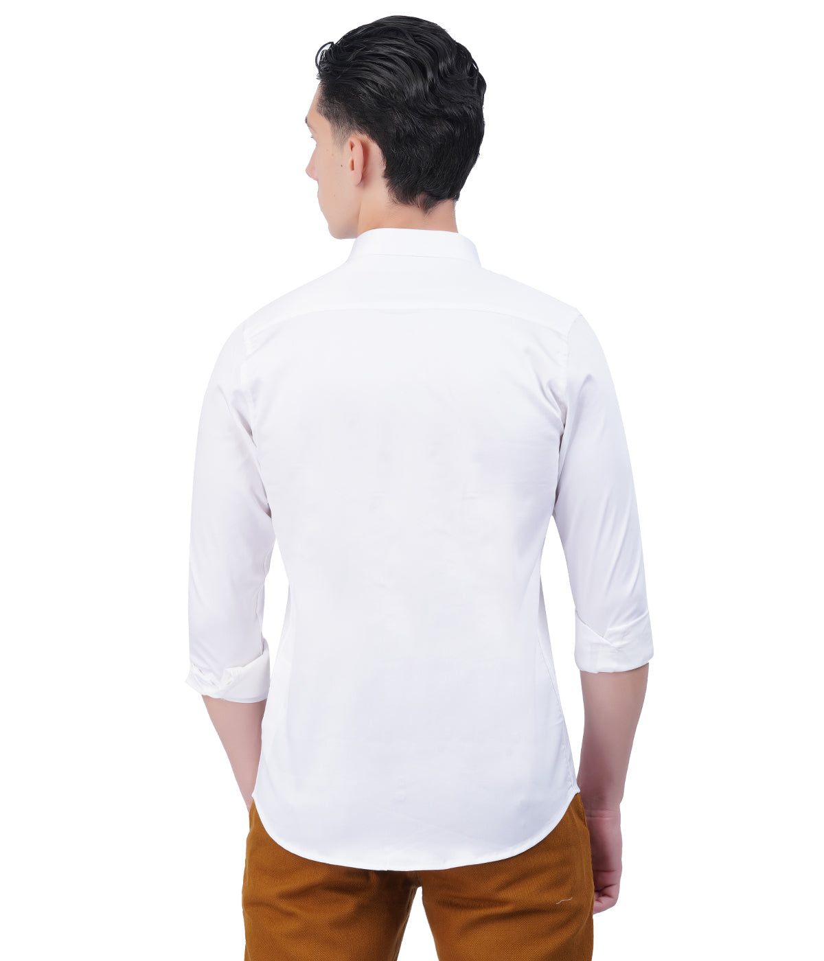 Men's White Formal Shirt – Full Sleeves