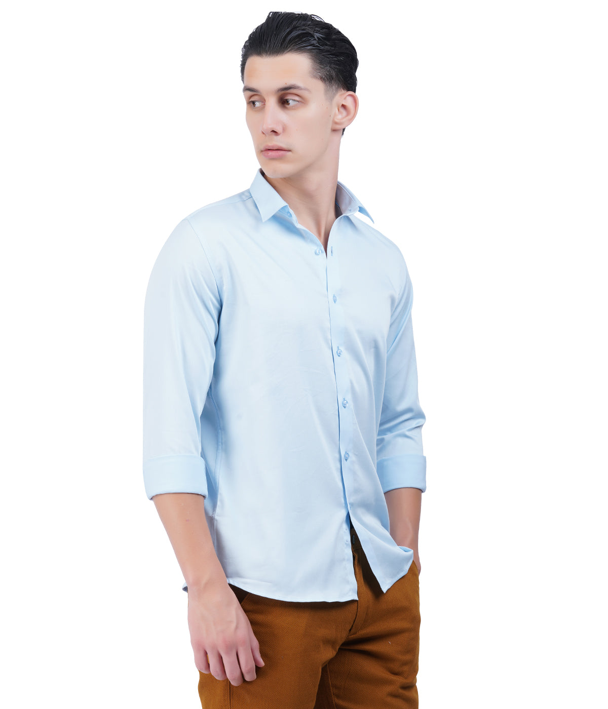 Men's Light Blue Formal Shirt