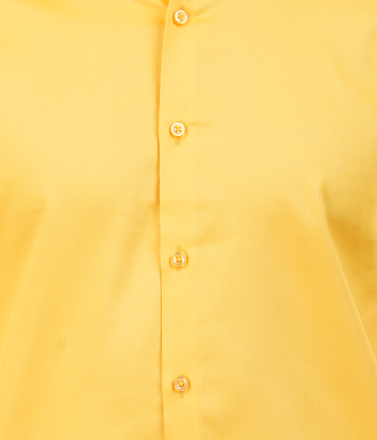 Men's Yellow Shirt with Full Sleeves