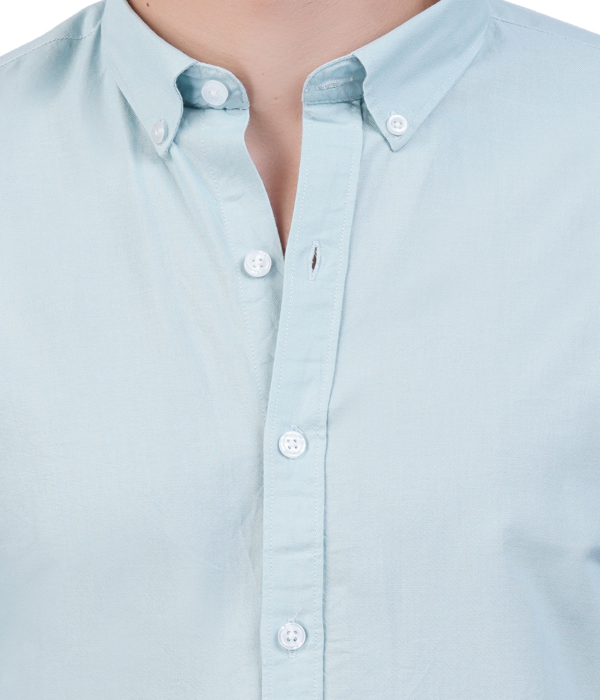 Men's Light Blue Shirt – Full Sleeve Casual Shirt