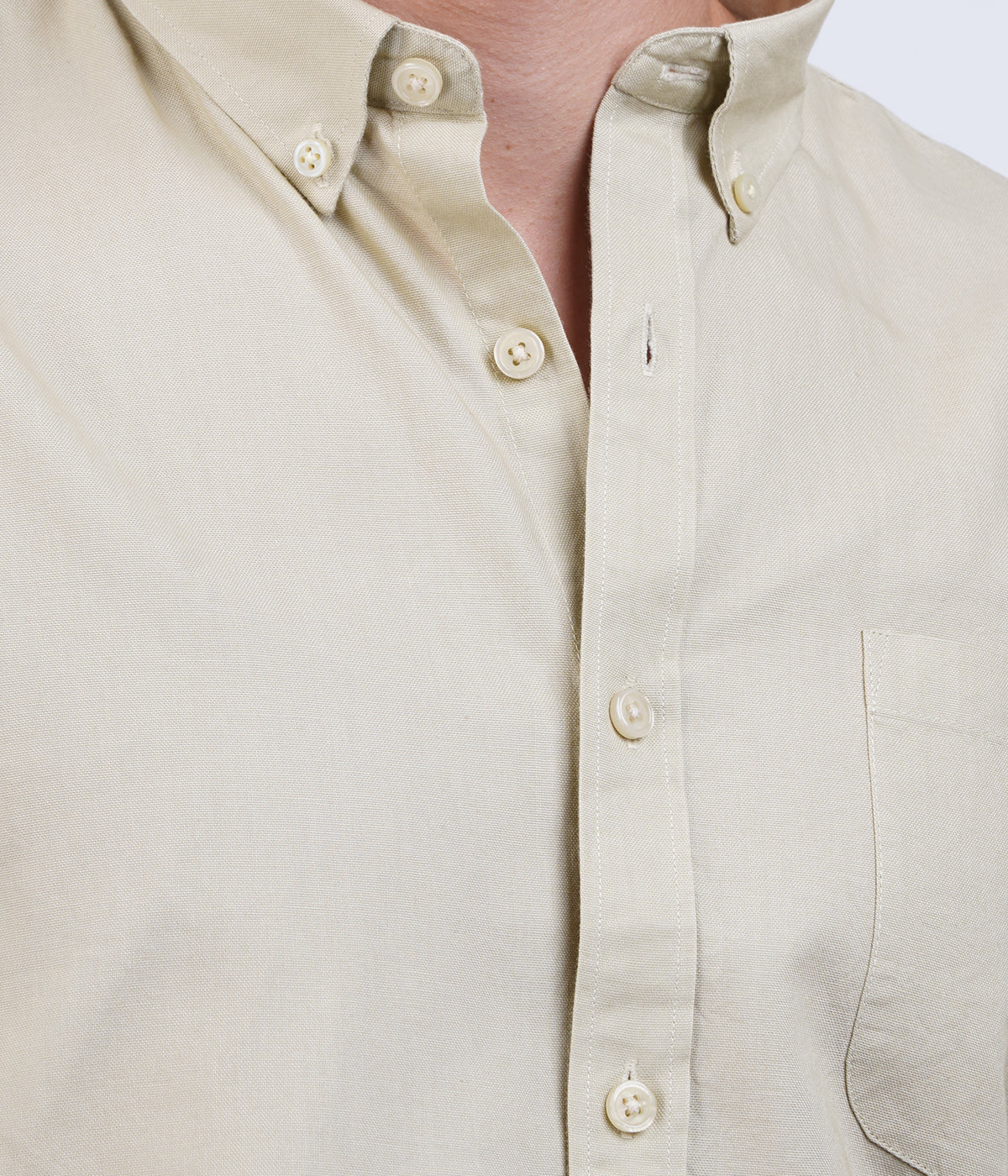 Men's Beige Shirt – Full Sleeve Casual Shirt