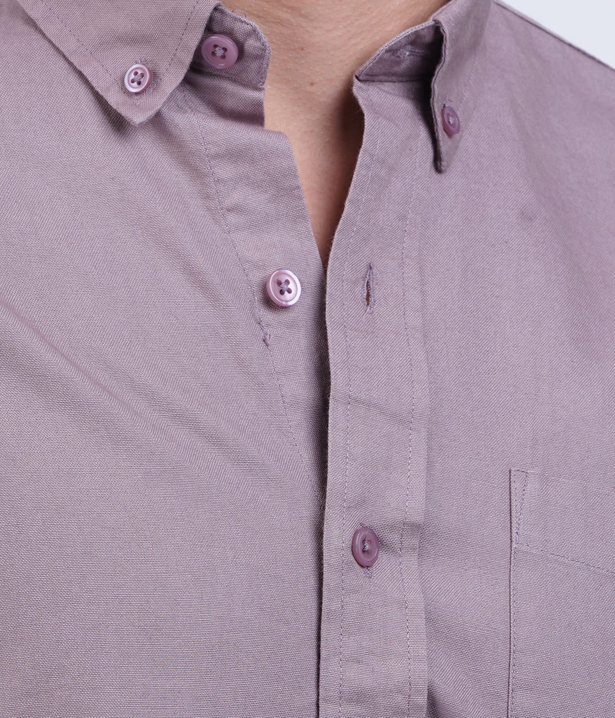 Men's Taupe Grey Shirt – Full Sleeve Casual Shirt