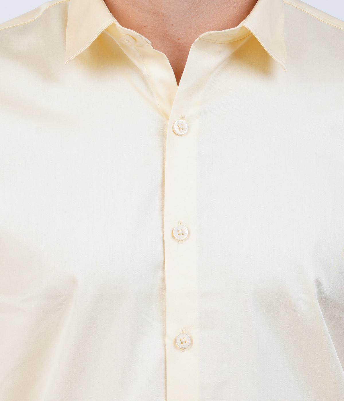 Men's Cream Shirt with Full Sleeves