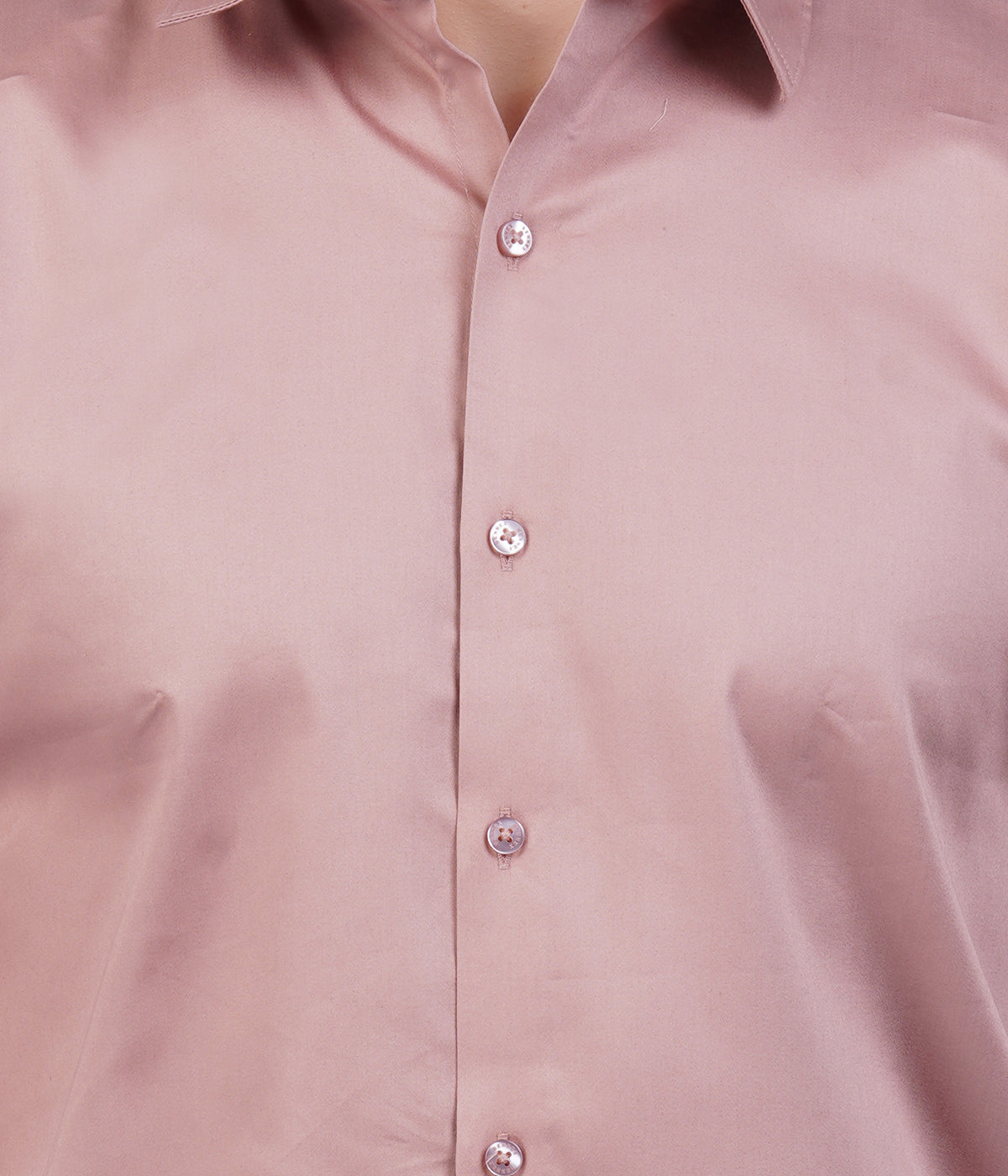 Men's Dusty Pink Shirt with Full Sleeves